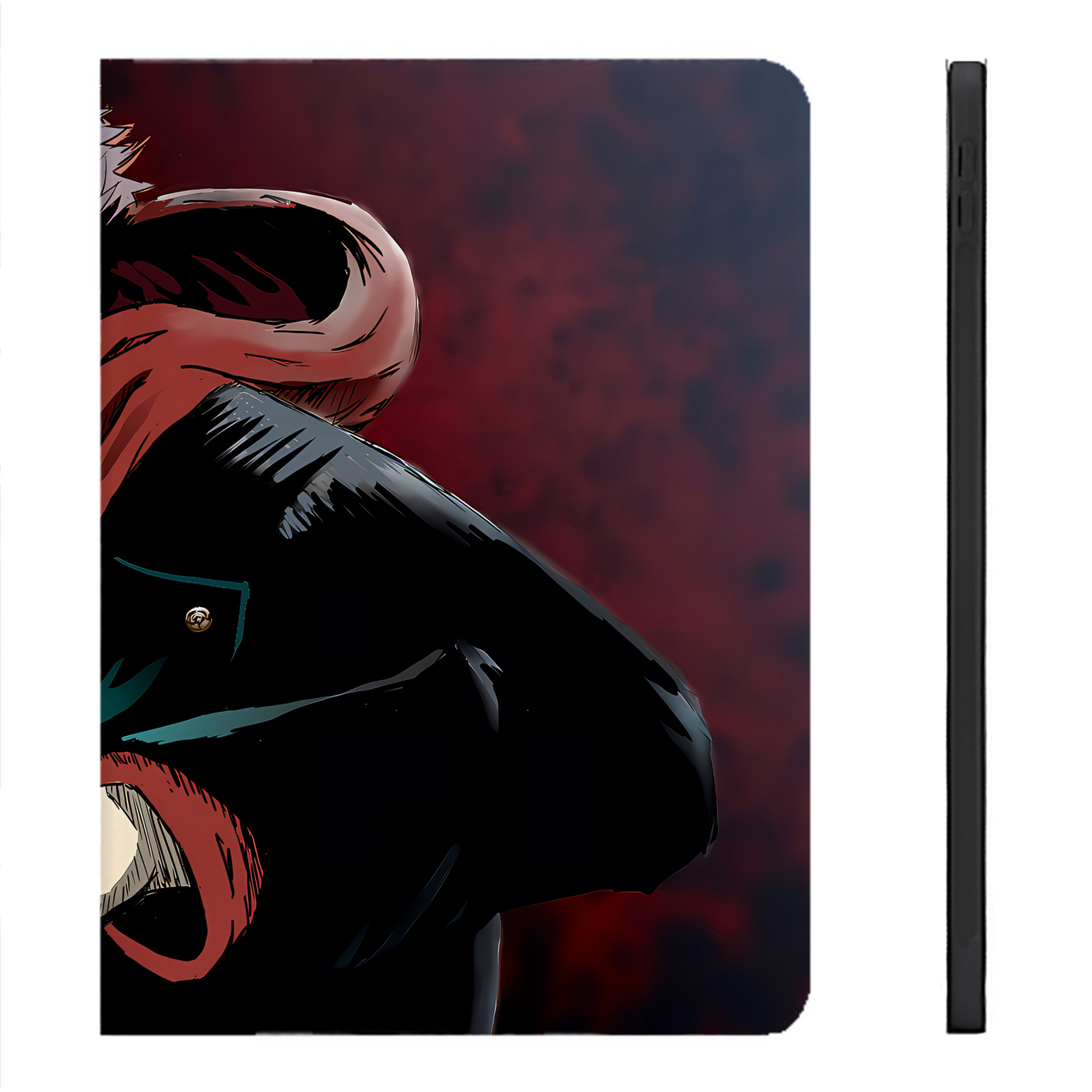 （画像用） 呪術廻戦 Jujutsu Kaisen IPadケース ペンホルダー付き ブックスタイルデザイン